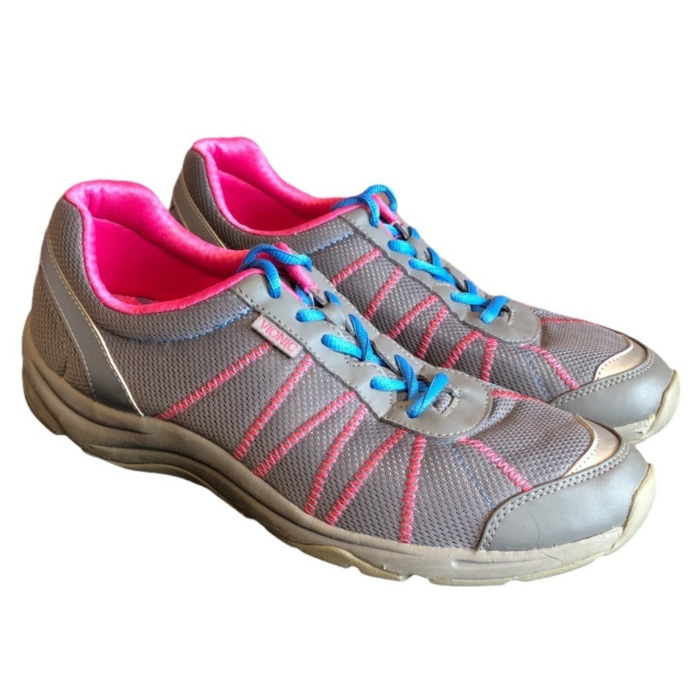 VIONIC Alliance women’s sneakers size 11 gray pink